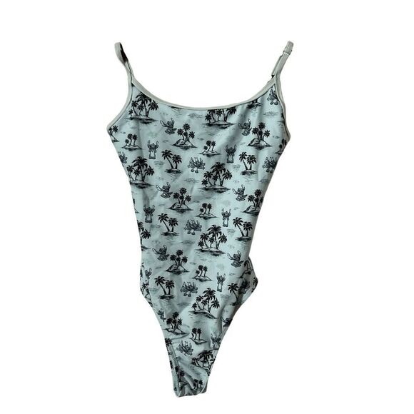 Disney Parks Stitch Womens Bathing Suit One Piece Size XS UPF 50+ PREOWNED - Picture 1 of 3